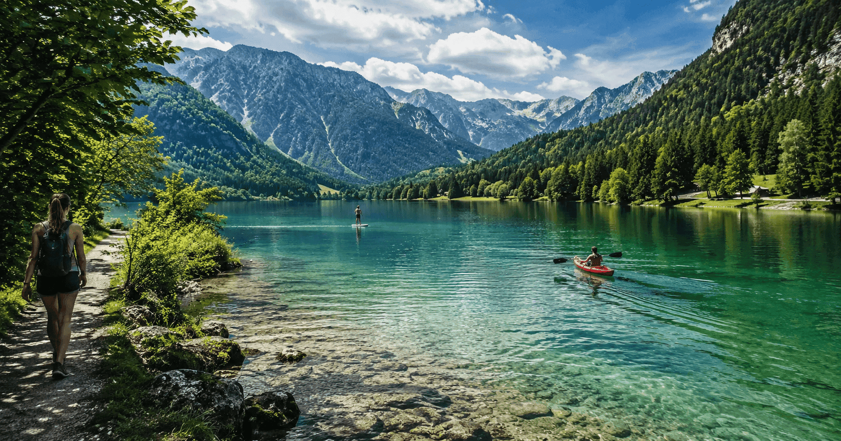 Aktivni oddih ob slovenskih jezerih in rekah